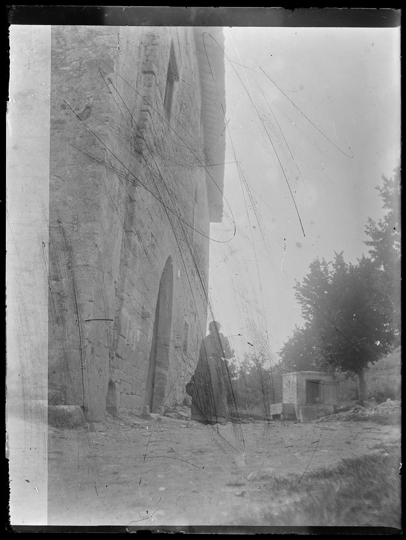 L1743 (negativo) di studio di vetrate artistiche Moretti-Caselli (fine/ inizio XX/ XXI)