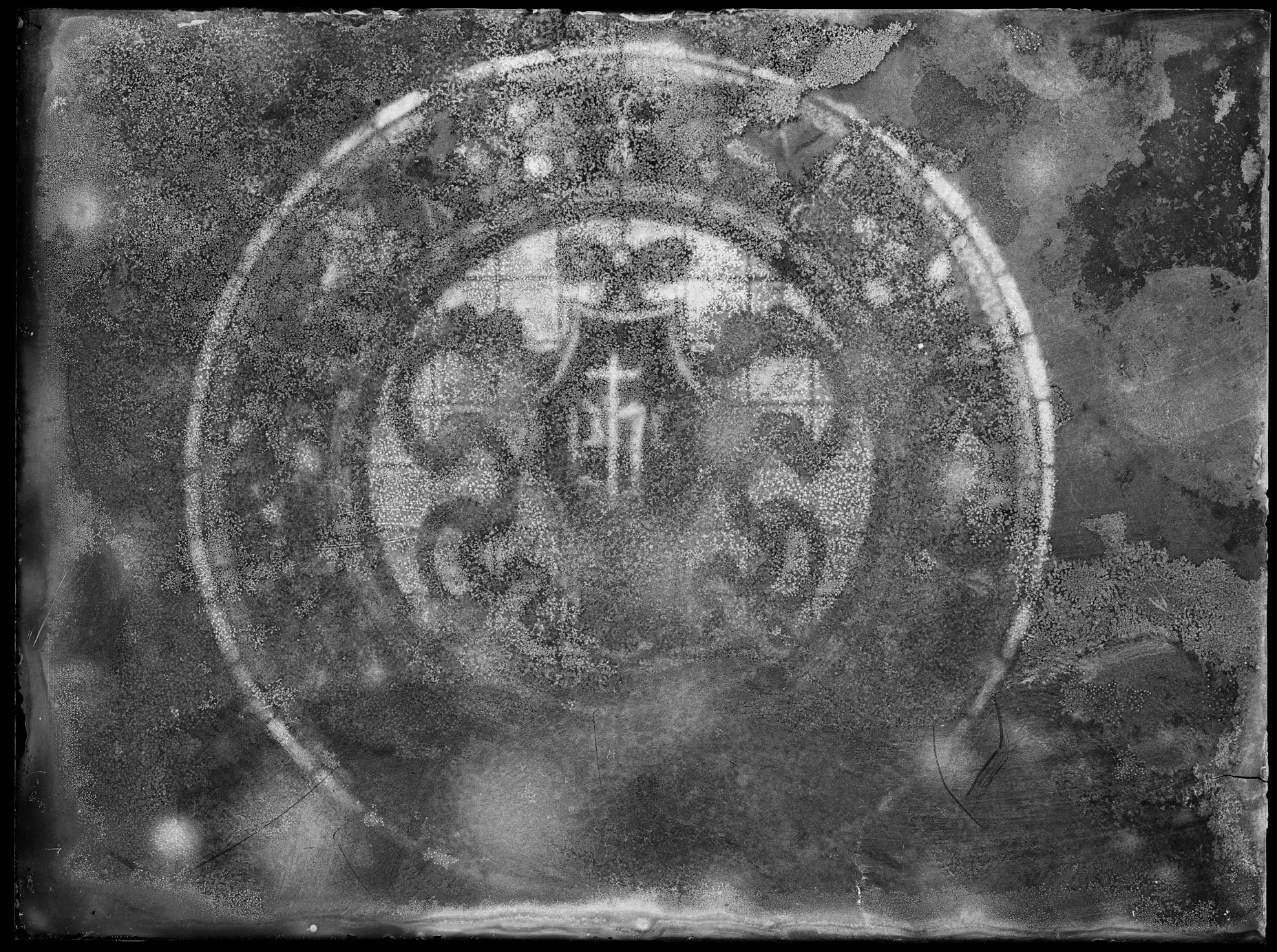 L1686 (negativo) di studio di vetrate artistiche Moretti-Caselli (fine/ inizio XX/ XXI)