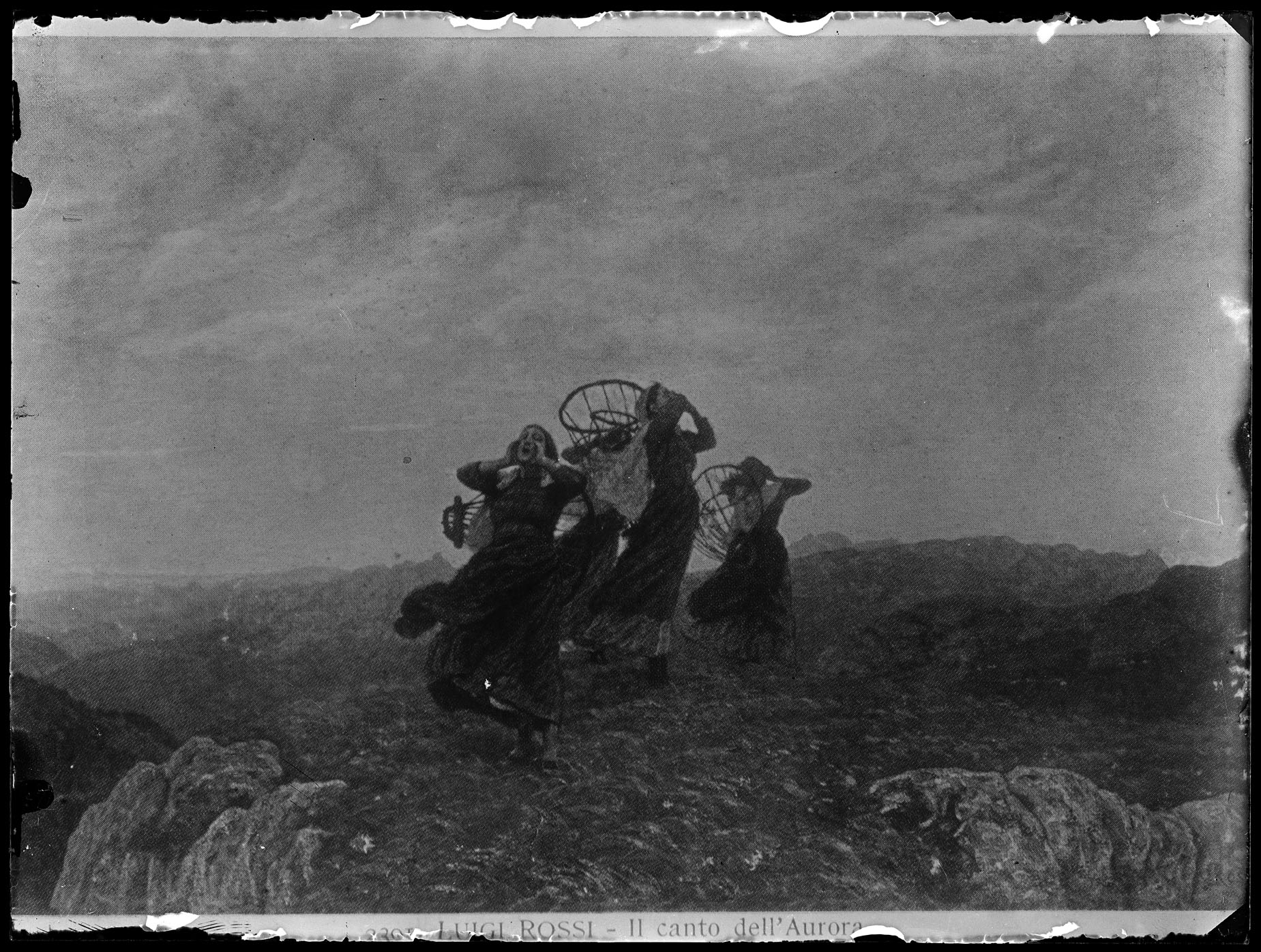 L1756 (negativo) di studio di vetrate artistiche Moretti-Caselli (fine/ inizio XX/ XXI)