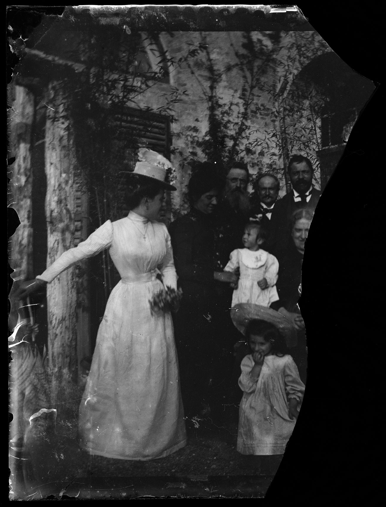 L1761 (negativo) di studio di vetrate artistiche Moretti-Caselli (fine/ inizio XX/ XXI)