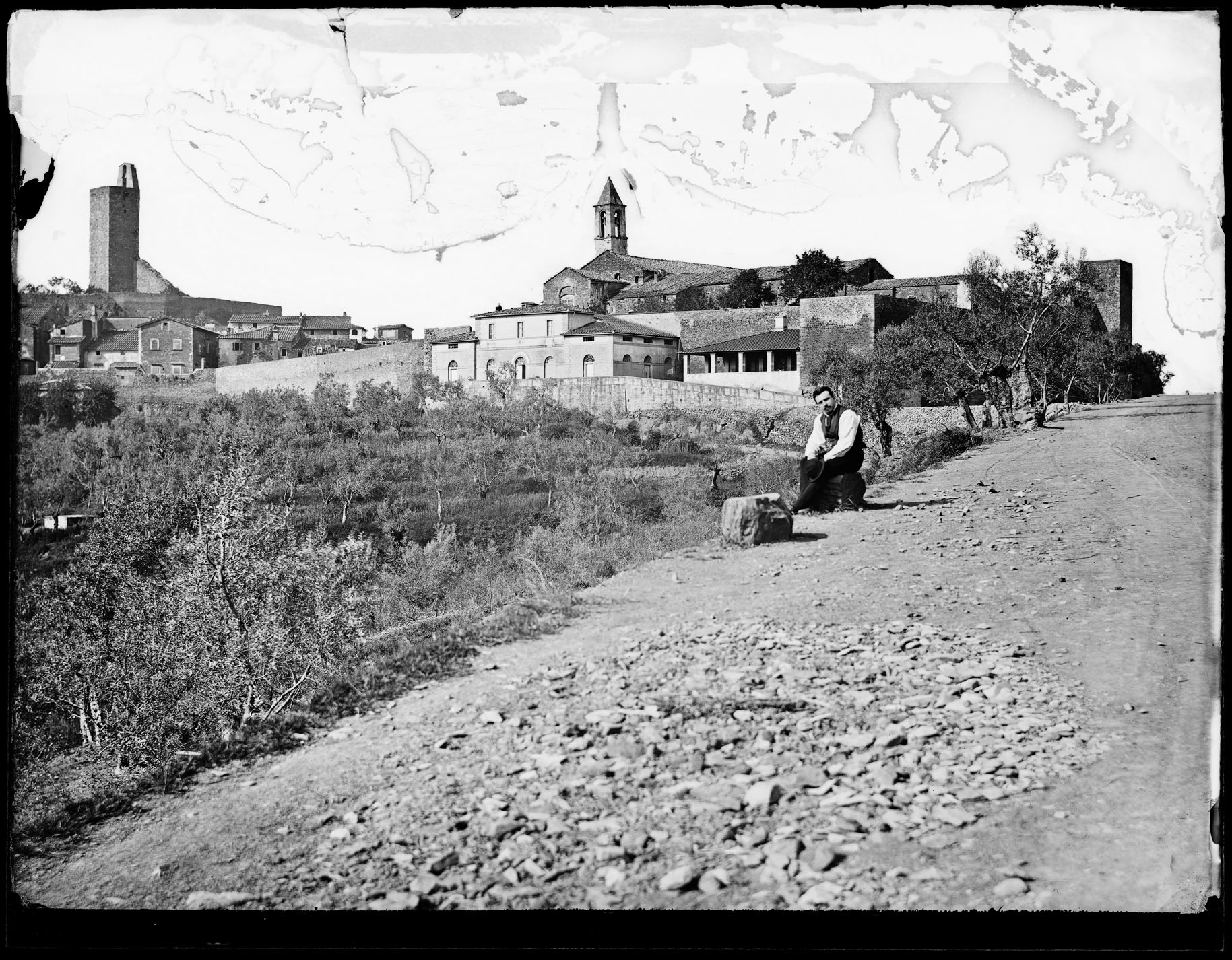 L1495 (negativo) di studio di vetrate artistiche Moretti-Caselli (fine/ inizio XX/ XXI)