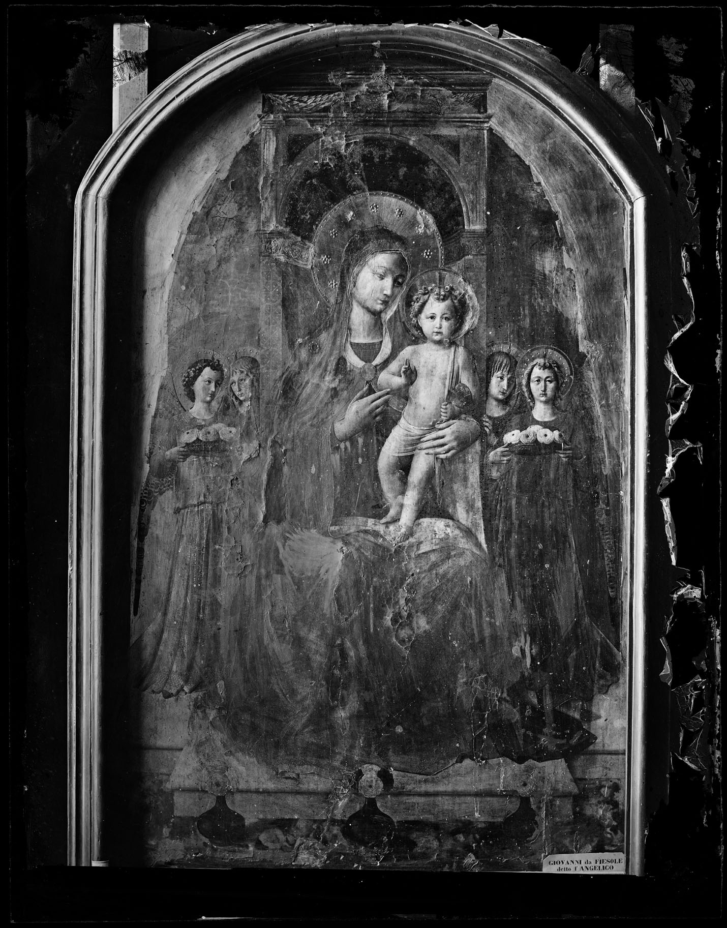 L1503 (negativo) di studio di vetrate artistiche Moretti-Caselli (fine/ inizio XX/ XXI)