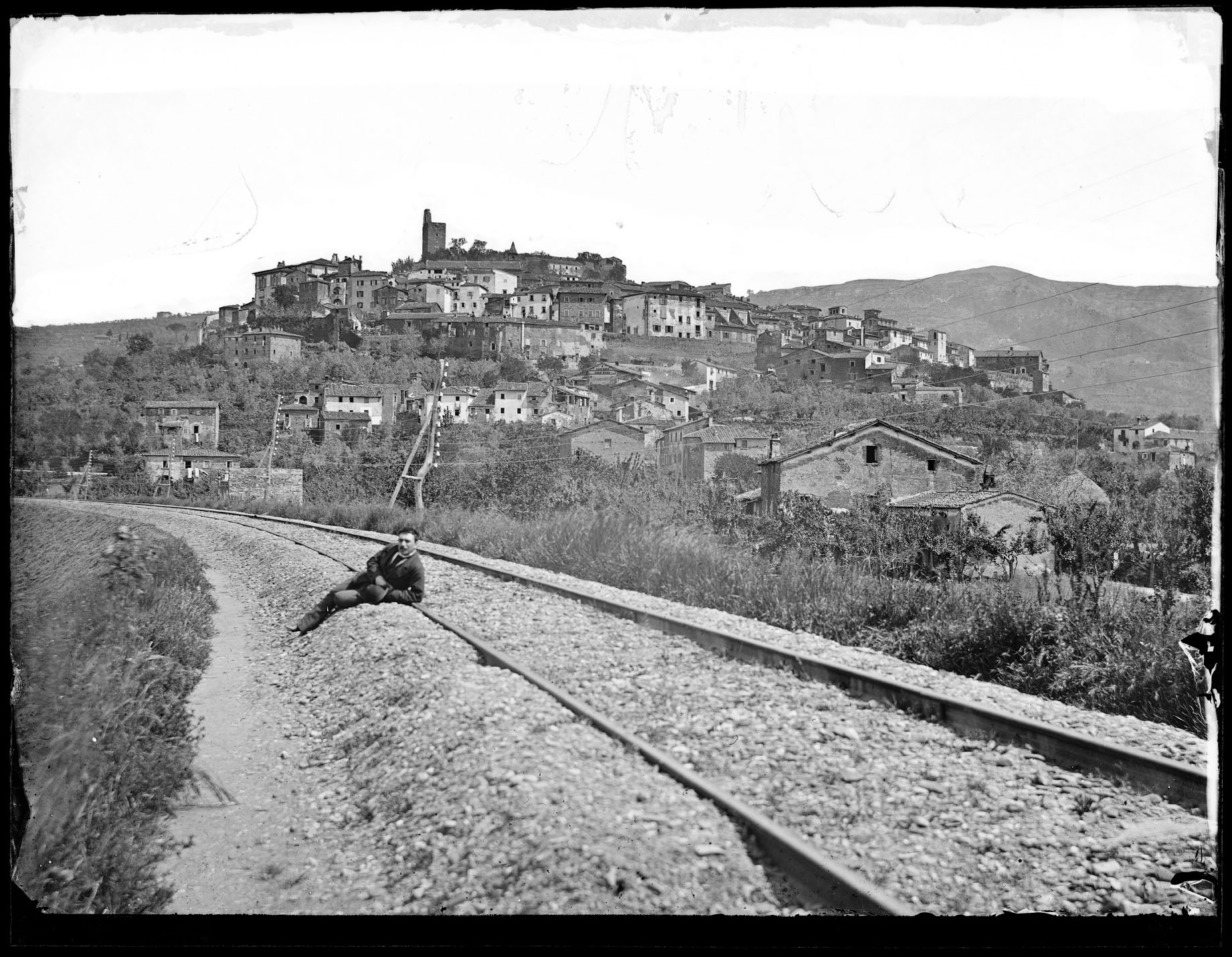 L1496 (negativo) di studio di vetrate artistiche Moretti-Caselli (fine/ inizio XX/ XXI)