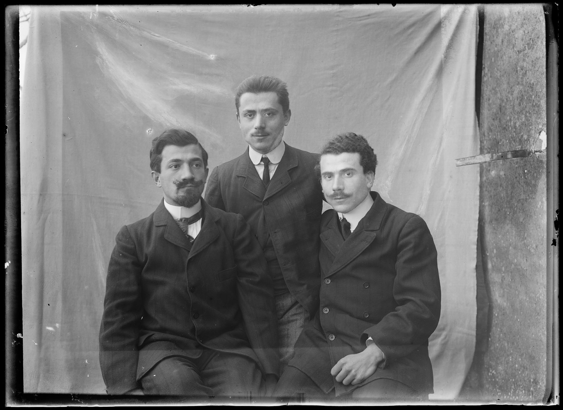 L1763 (negativo) di studio di vetrate artistiche Moretti-Caselli (fine/ inizio XX/ XXI)