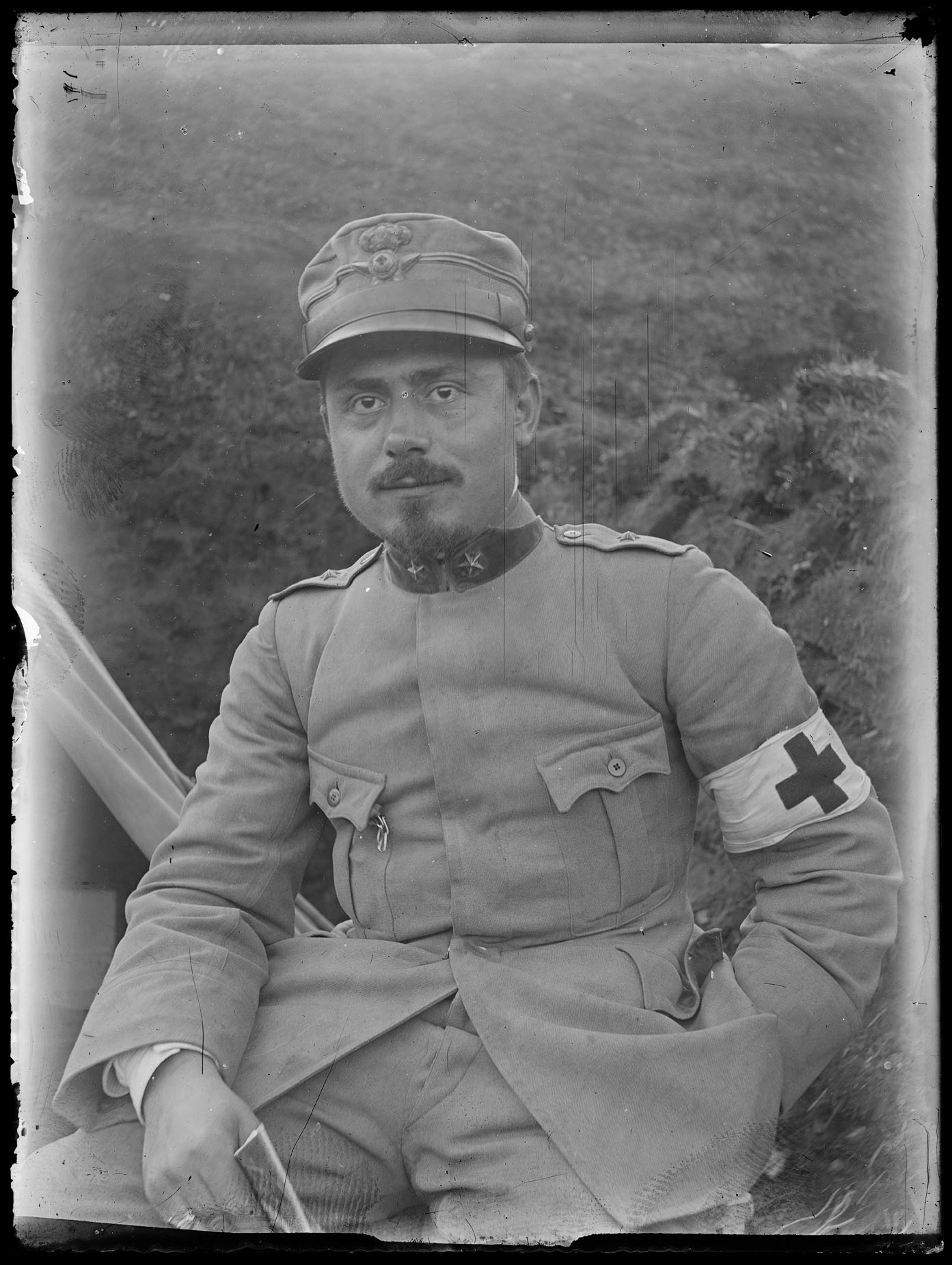 L1804 (negativo) di studio di vetrate artistiche Moretti-Caselli (fine/ inizio XX/ XXI)