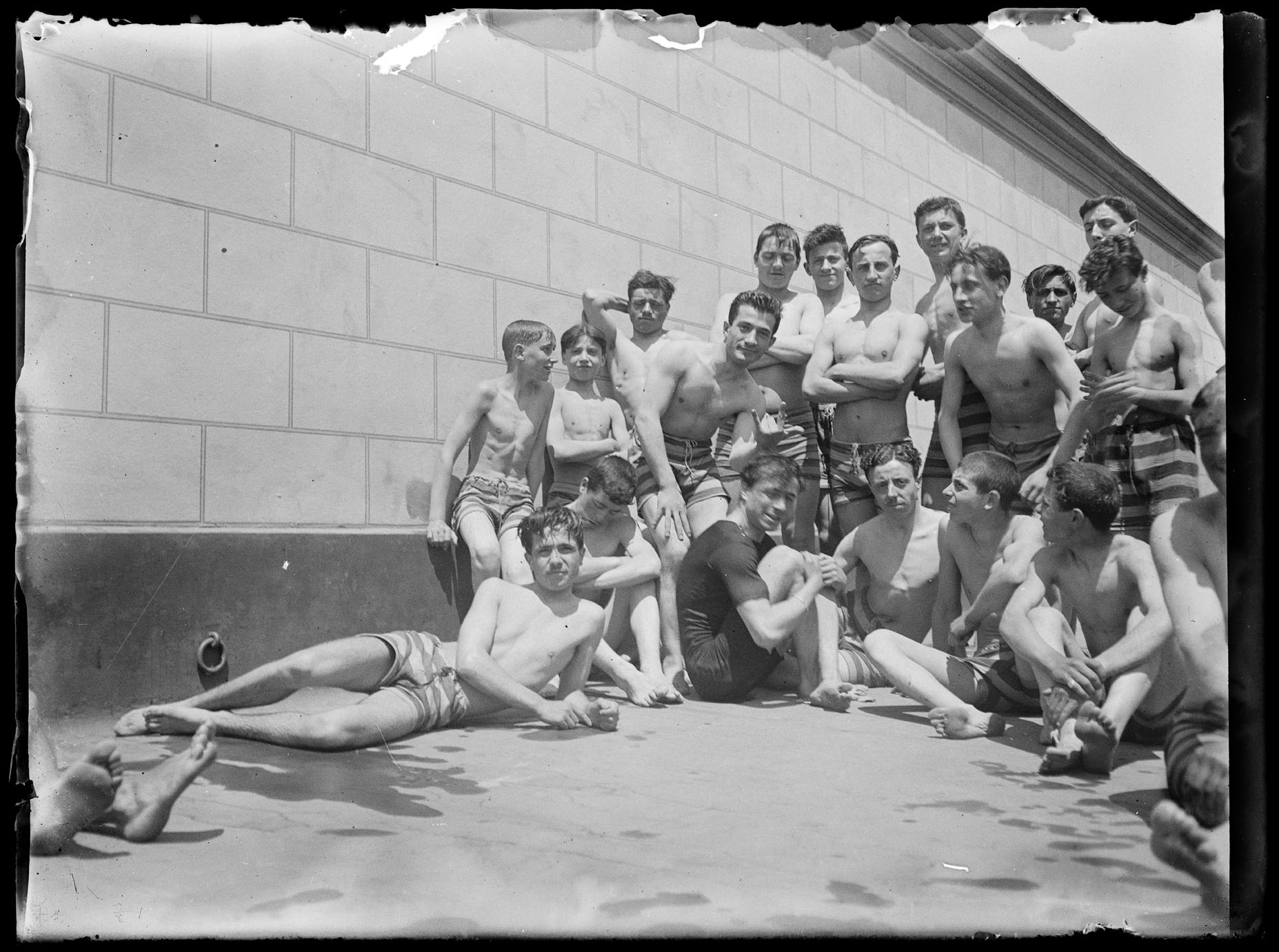 L1799 (negativo) di studio di vetrate artistiche Moretti-Caselli (fine/ inizio XX/ XXI)