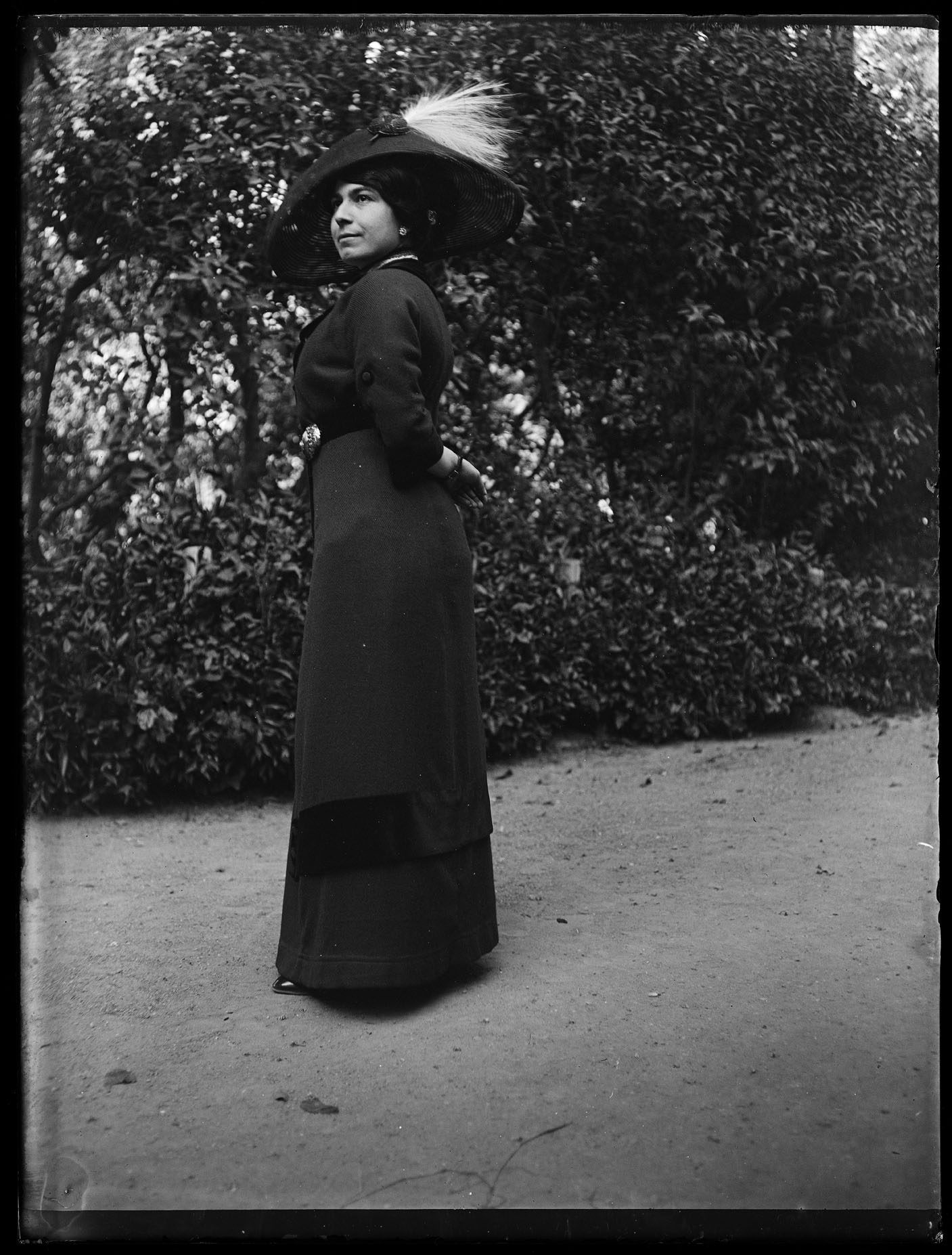 L1978 (negativo) di studio di vetrate artistiche Moretti-Caselli (fine/ inizio XX/ XXI)