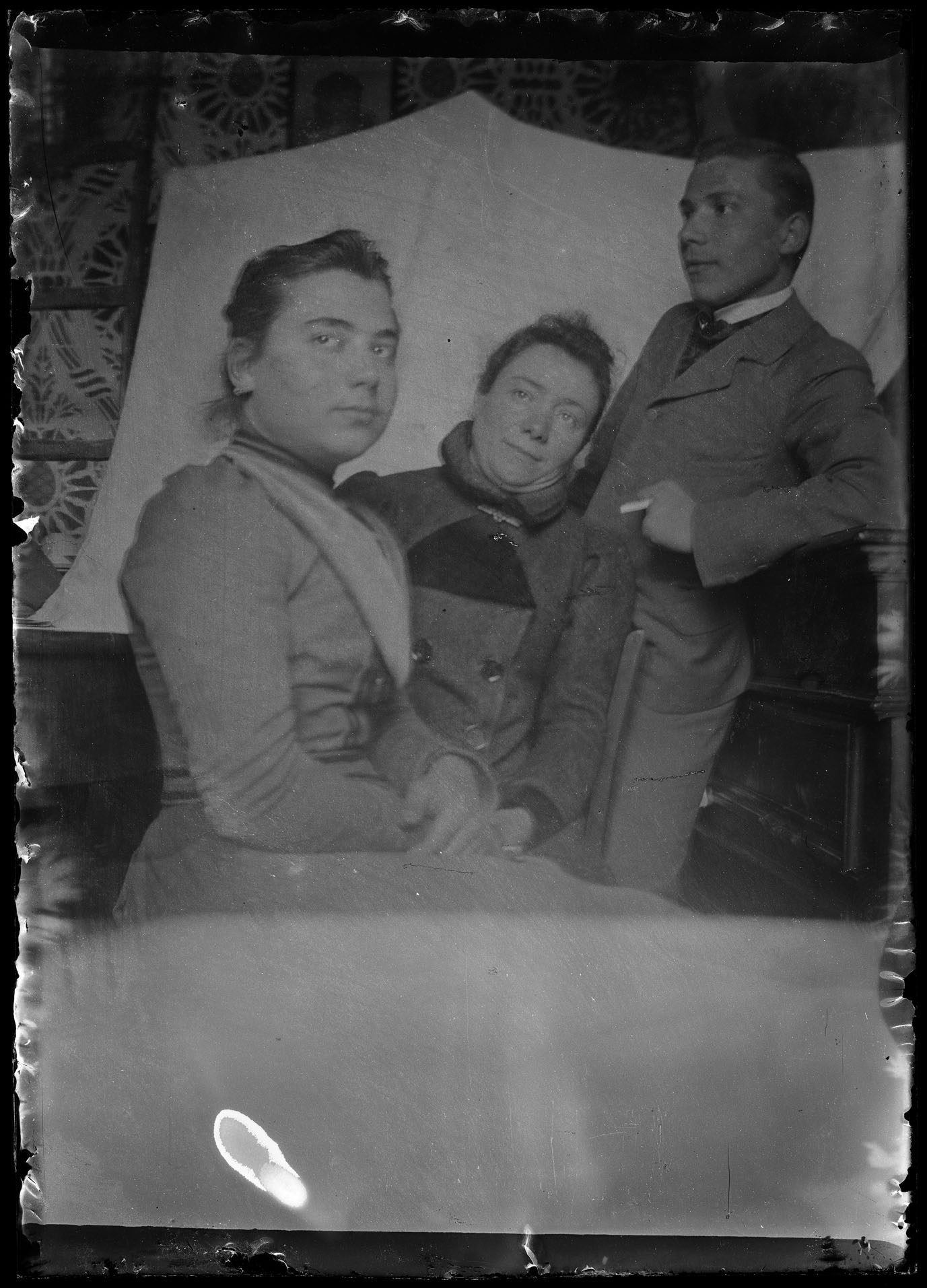 L2088 (negativo) di studio di vetrate artistiche Moretti-Caselli (fine/ inizio XX/ XXI)