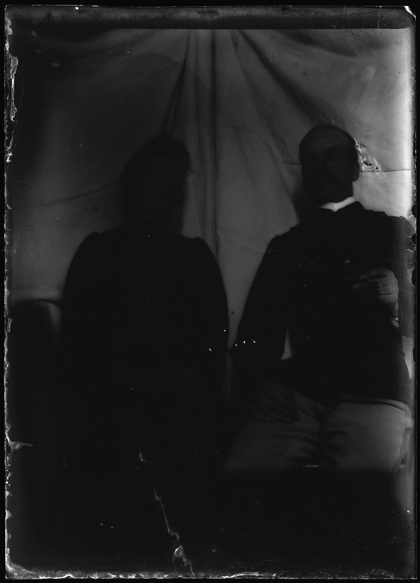 L2090 (negativo) di studio di vetrate artistiche Moretti-Caselli (fine/ inizio XX/ XXI)