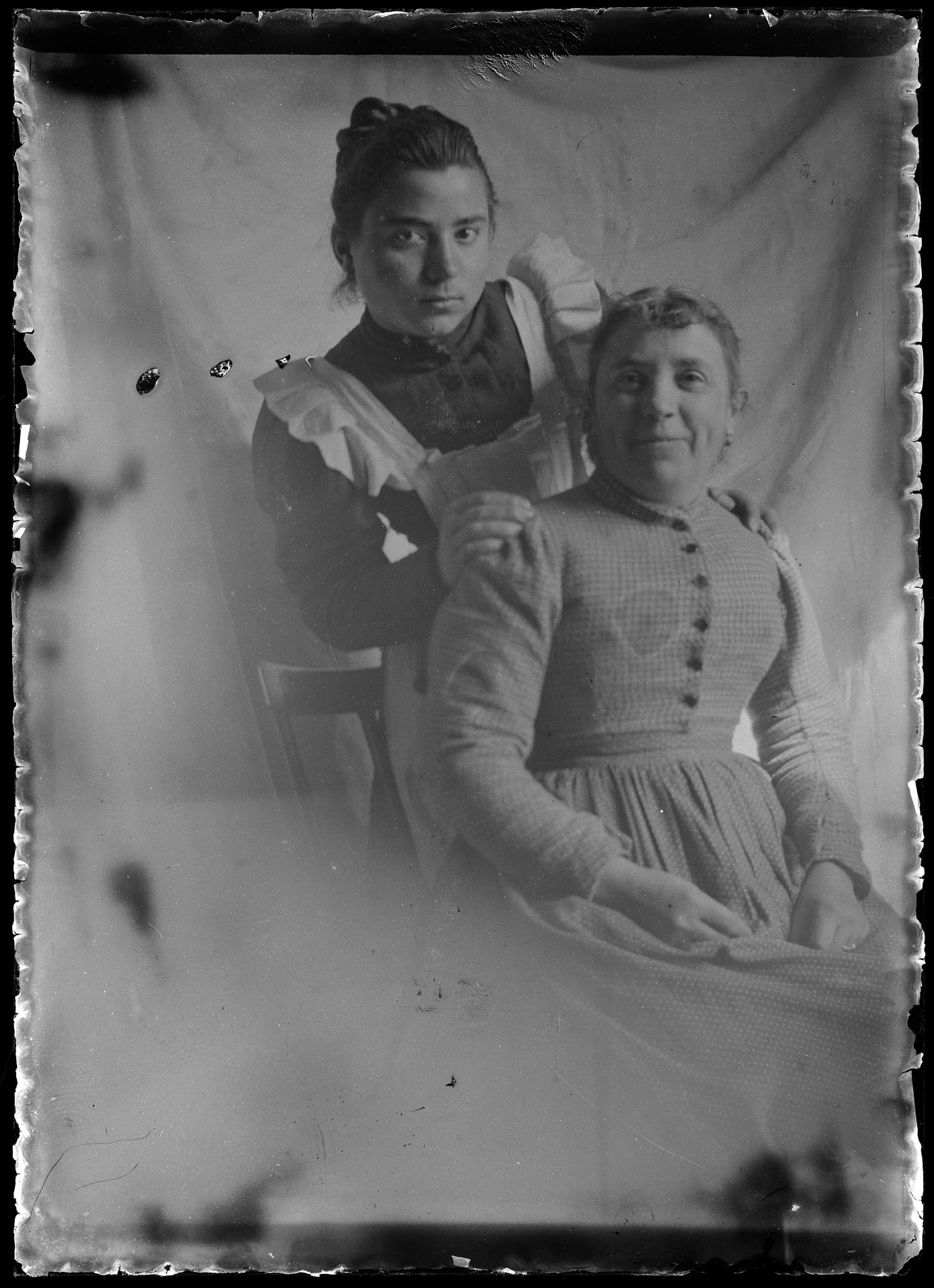 L2092 (negativo) di studio di vetrate artistiche Moretti-Caselli (fine/ inizio XX/ XXI)