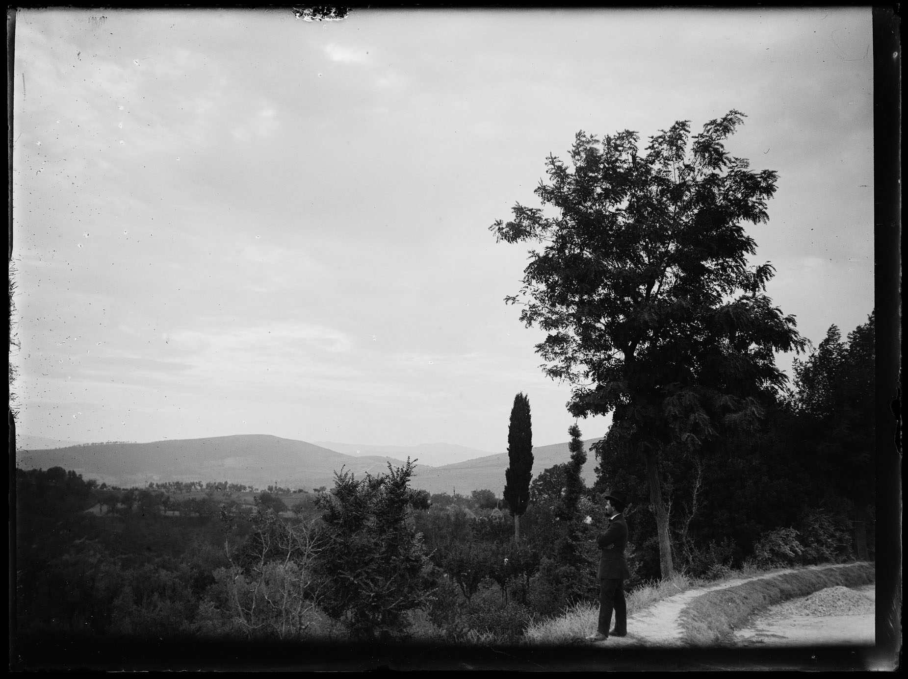 L1838 (negativo) di studio di vetrate artistiche Moretti-Caselli (fine/ inizio XX/ XXI)