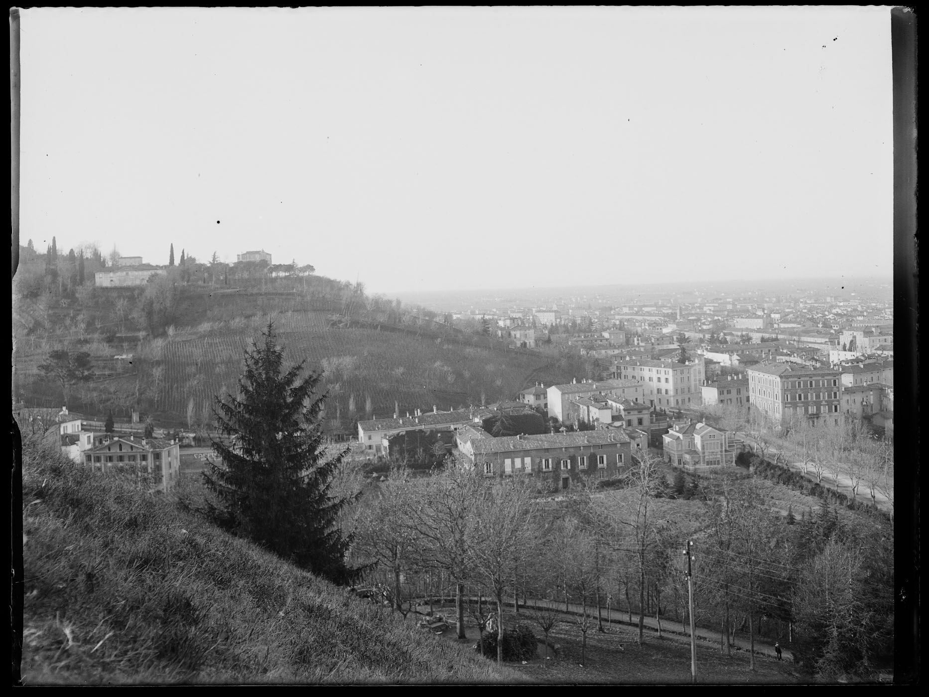 L1890 (negativo) di studio di vetrate artistiche Moretti-Caselli (fine/ inizio XX/ XXI)