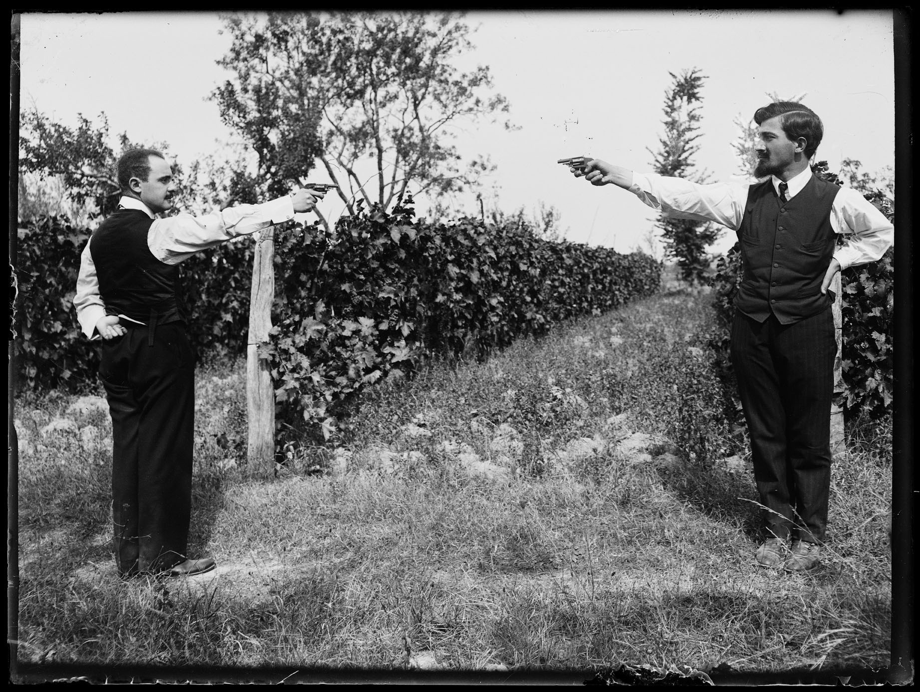 L2047 (negativo) di studio di vetrate artistiche Moretti-Caselli (fine/ inizio XX/ XXI)