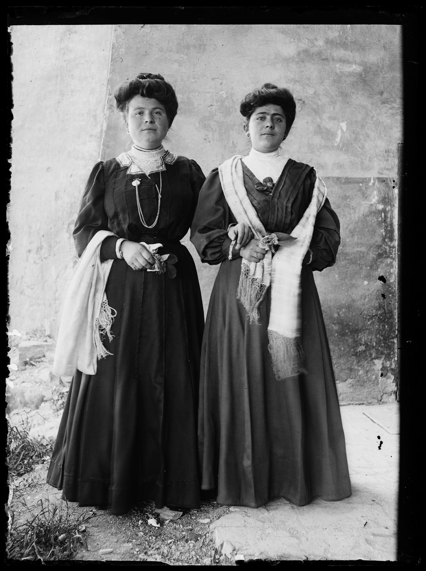 L1993 (negativo) di studio di vetrate artistiche Moretti-Caselli (fine/ inizio XX/ XXI)