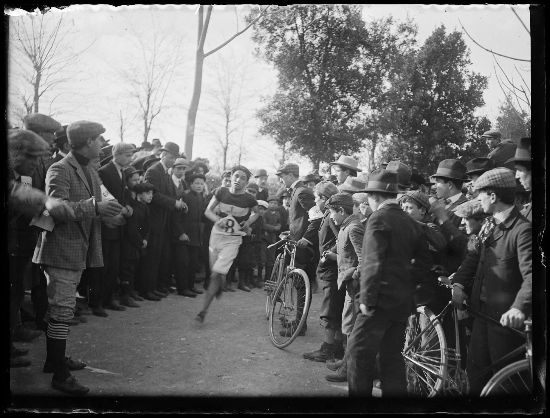 L1797 (negativo) di studio di vetrate artistiche Moretti-Caselli (fine/ inizio XX/ XXI)