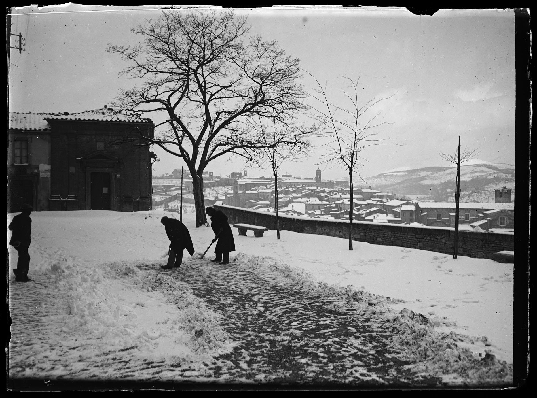 L1883 (negativo) di studio di vetrate artistiche Moretti-Caselli (fine/ inizio XX/ XXI)