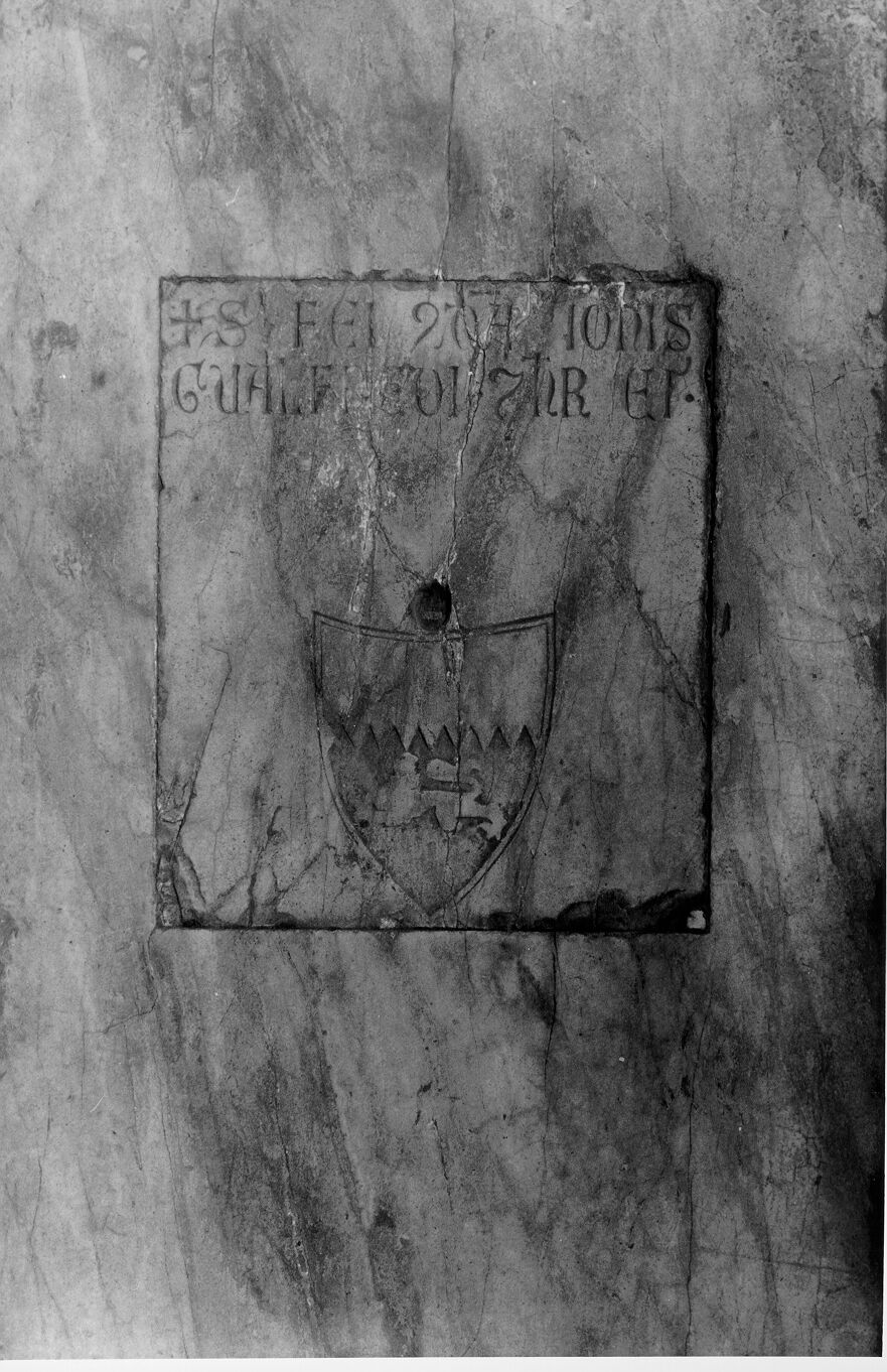 Feo di Giovanni di Gualfredo (lastra tombale) - bottega pisana (sec. XIV)