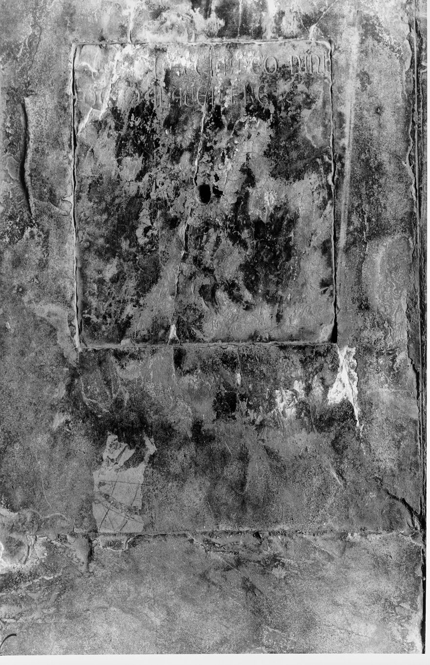 Nino Malaventre (lastra tombale) - bottega pisana (sec. XIV)
