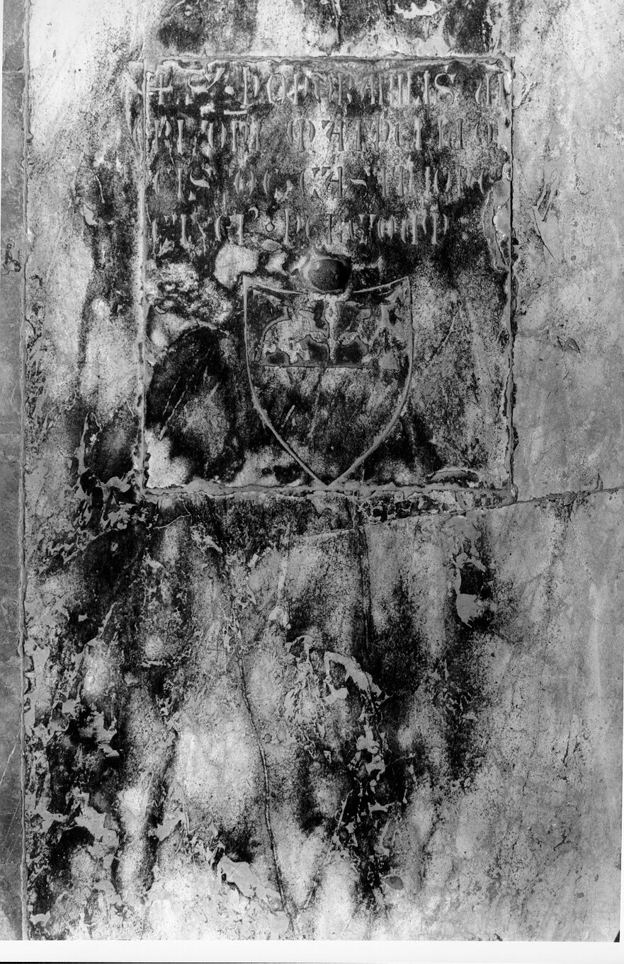 Matteo da Castiglione, giudice (lastra tombale) - bottega pisana (sec. XIV)
