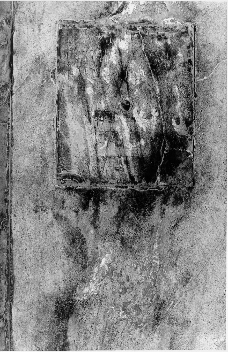 Tunchio di Tunchio Oradini (lastra tombale) - bottega pisana (sec. XIV)