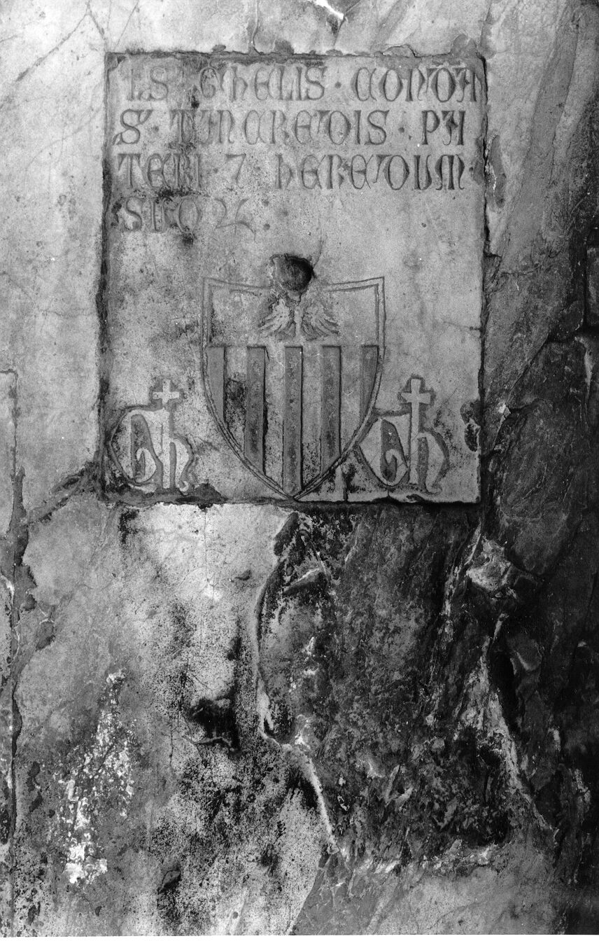 Ghelo di Tancredi (lastra tombale) - bottega pisana (sec. XIV)