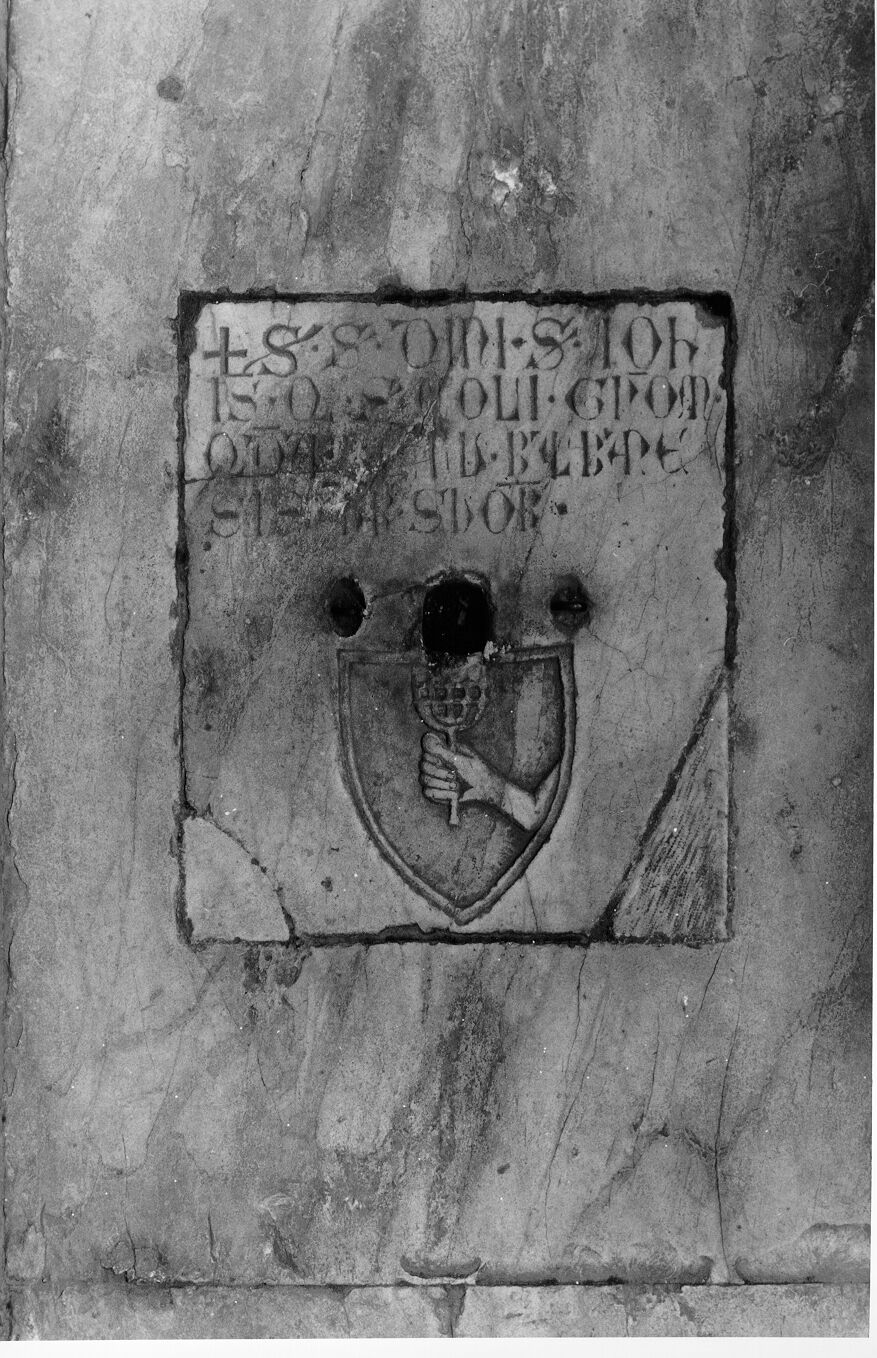 Dino e Giovanni di Colo (lastra tombale) - bottega pisana (sec. XIV)