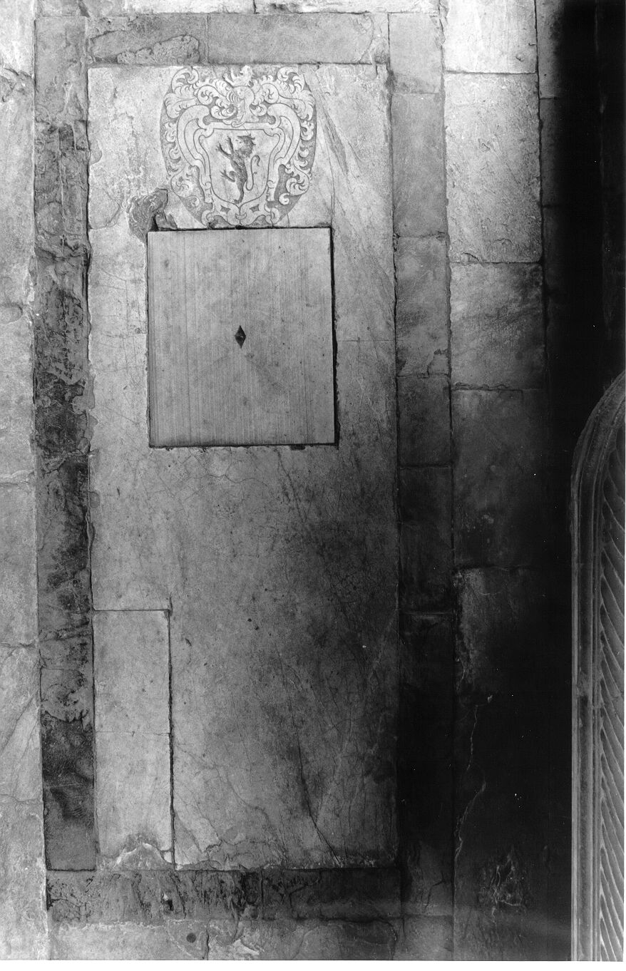 Francesco di Michele da Paule (Padule) (lastra tombale) - bottega pisana (sec. XIV)