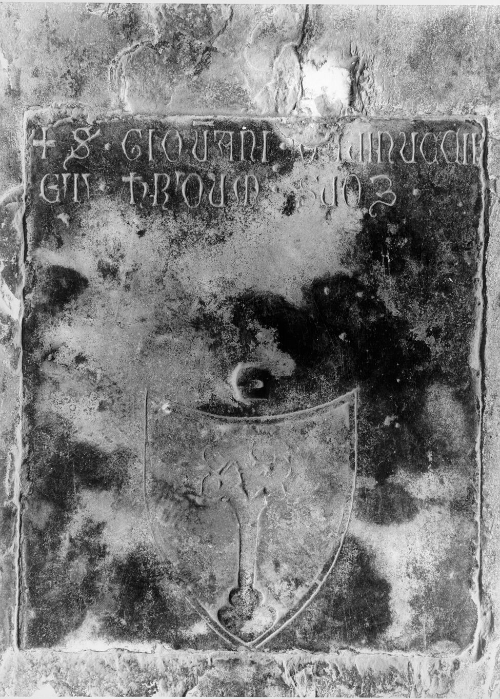 Giovanni di Davinuccio (lastra tombale) - bottega pisana (sec. XIV)