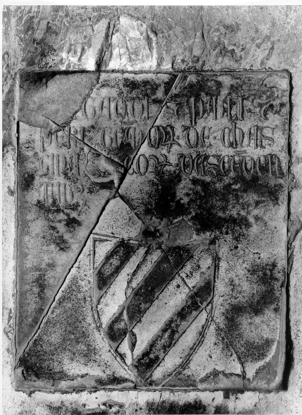 Gaddo e Paolo e Pietro da Cascina (lastra tombale) - bottega pisana (sec. XV)