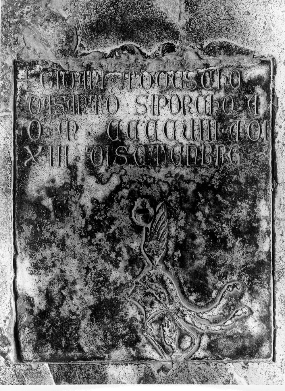 Giovanni Todesco da San Sepolcro (lastra tombale) - bottega pisana (sec. XV)