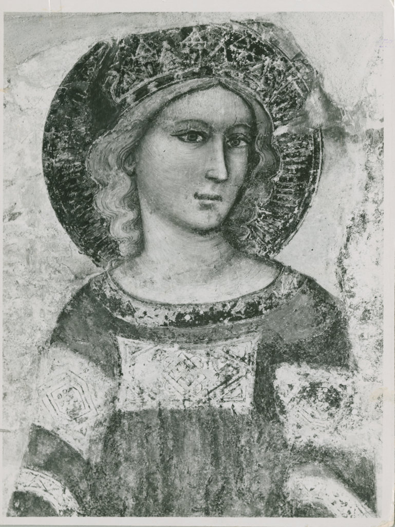Santa Caterina - Pitture murali (positivo) di Vitale da Bologna, anonimo (XX)