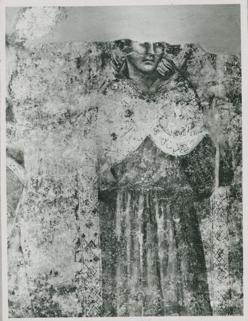 San Ludovico di Tolosa - Pitture murali (positivo) di Vitale da Bologna, anonimo (XX)