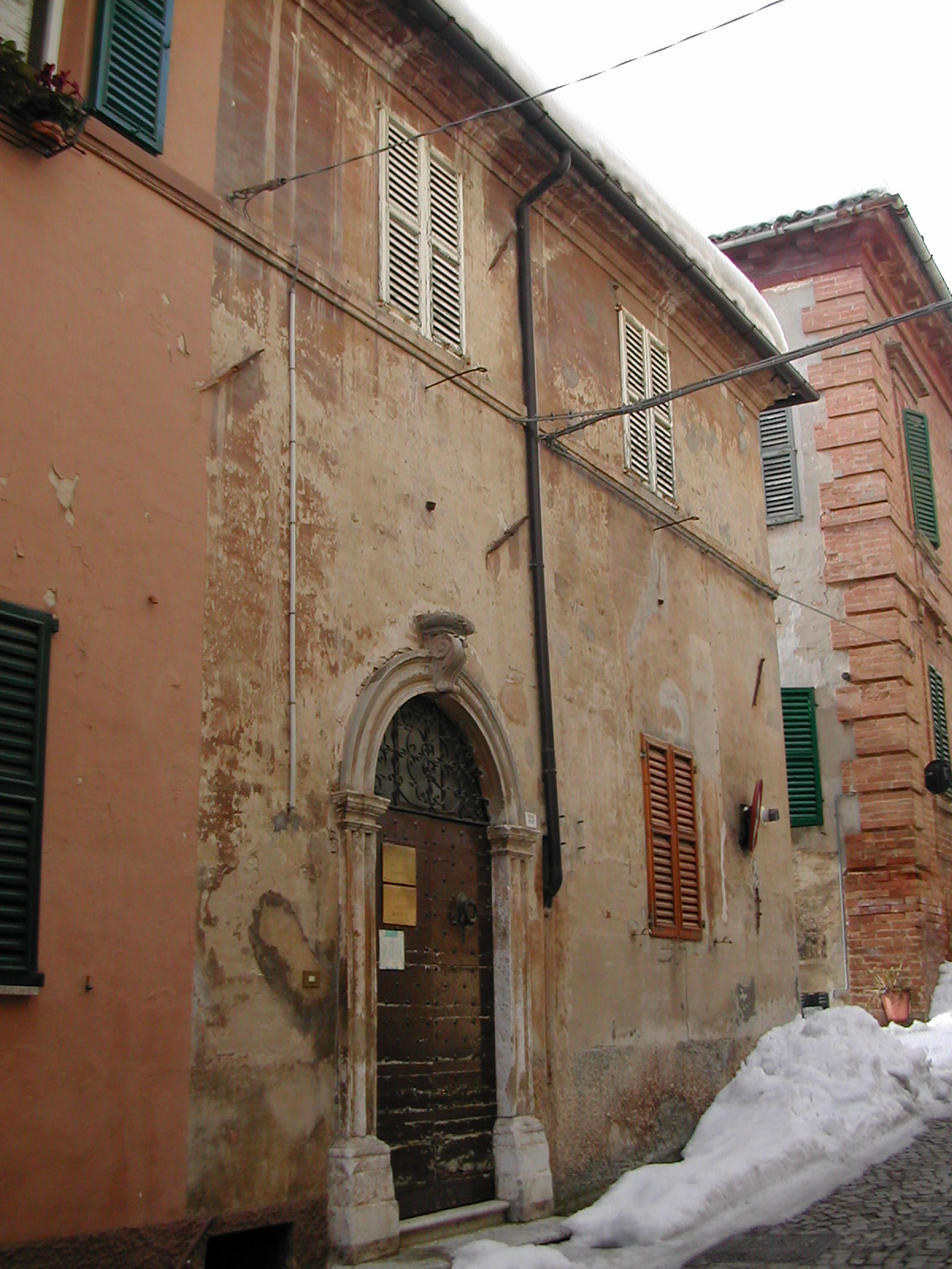 Palazzo in Via T. Mei, 33 (palazzo, signorile) - Montecarotto (AN) 