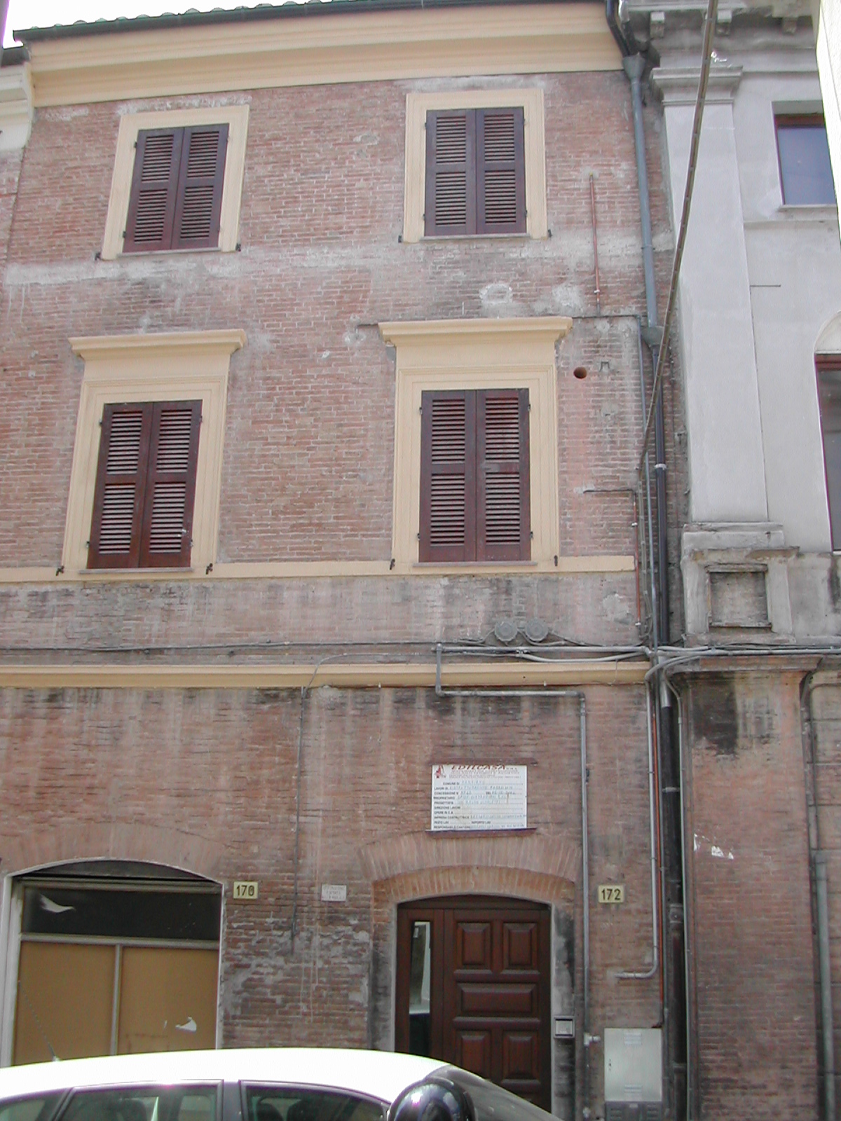 Palazzo in Via Cialdini, 172 (palazzo, di appartamenti) - Fabriano (AN) 