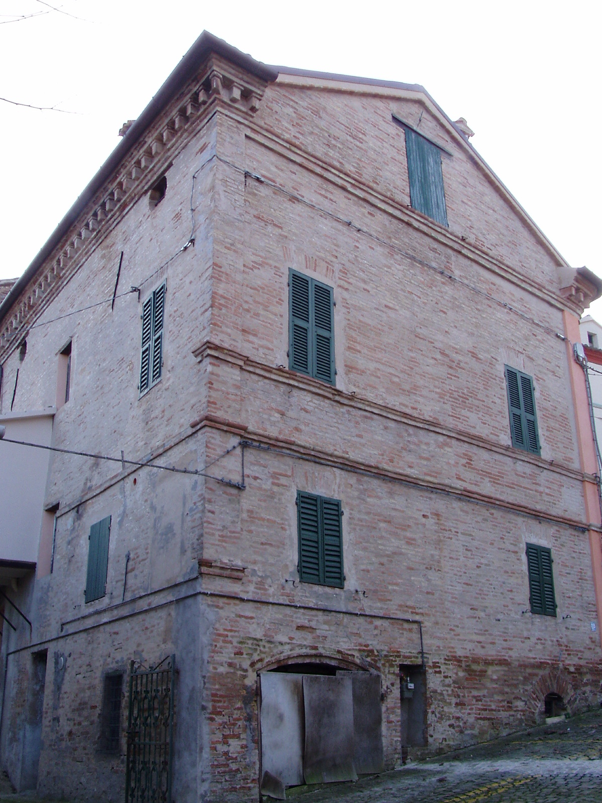 Palazzo d'abitazione (palazzo, d'abitazione) - Santa Maria Nuova (AN) 