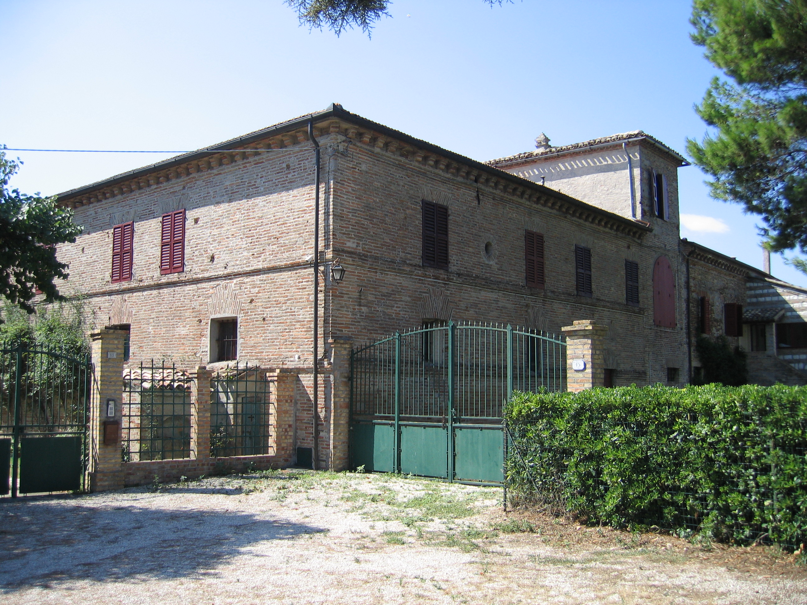 Villa La Panunzia (villa suburbana, padronale) - Numana (AN) 