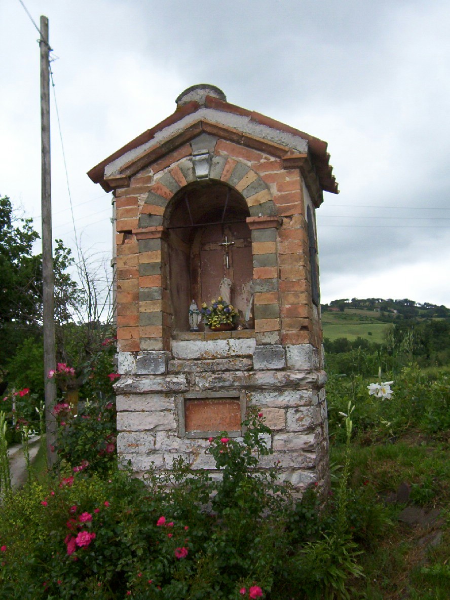 Figuretta della Madonna (edicola, votiva) - Arcevia (AN) 