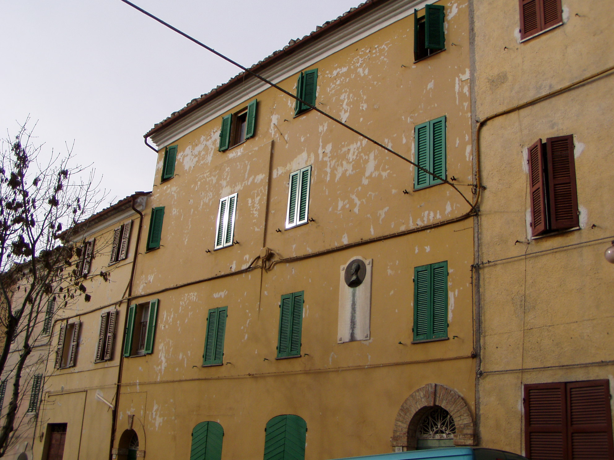 Casa natale di Alberto Mario Zannotti (casa a schiera) - Cupramontana (AN) 