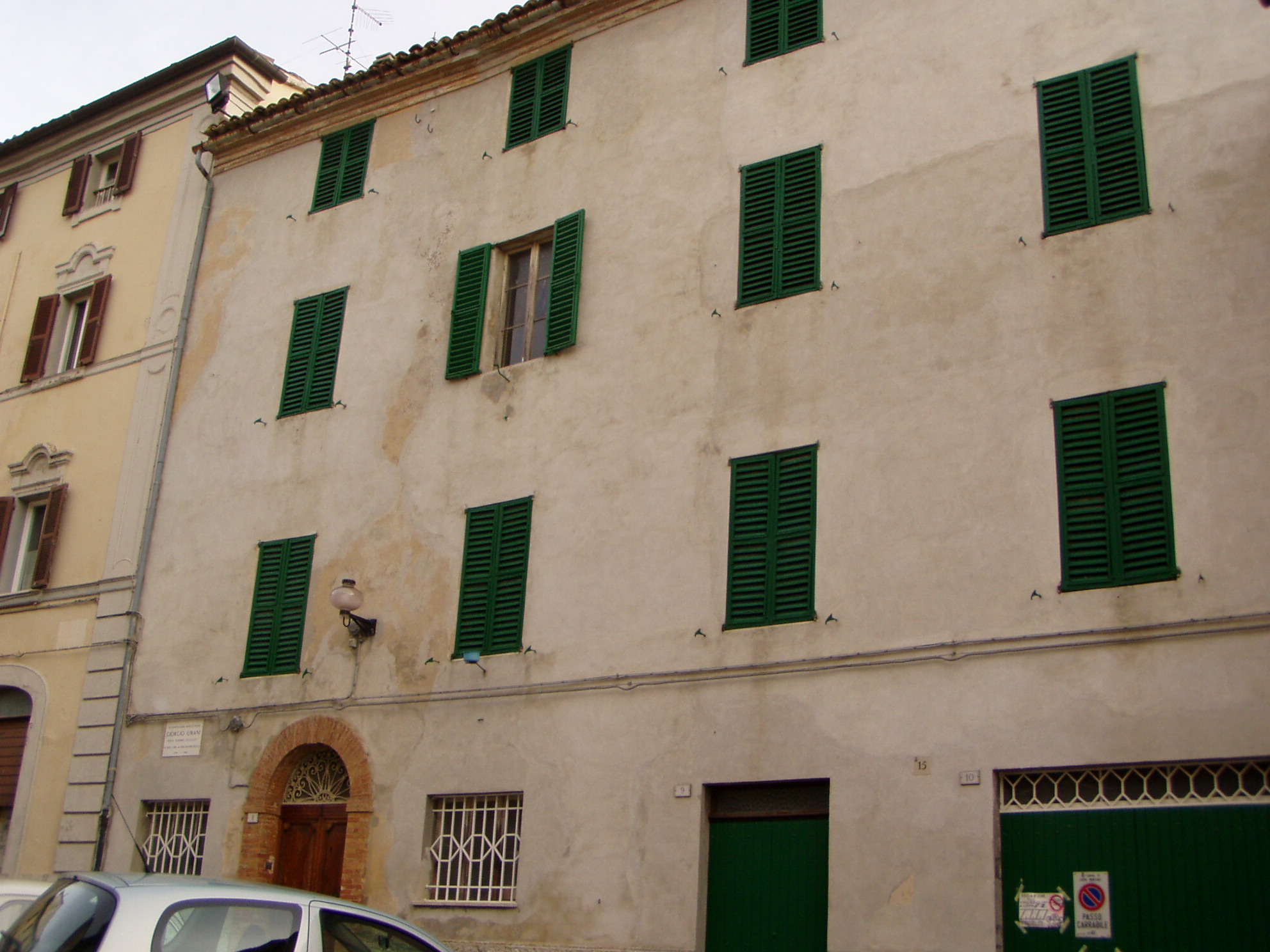 Casa natale di Giorgio Umani (casa a schiera) - Cupramontana (AN) 