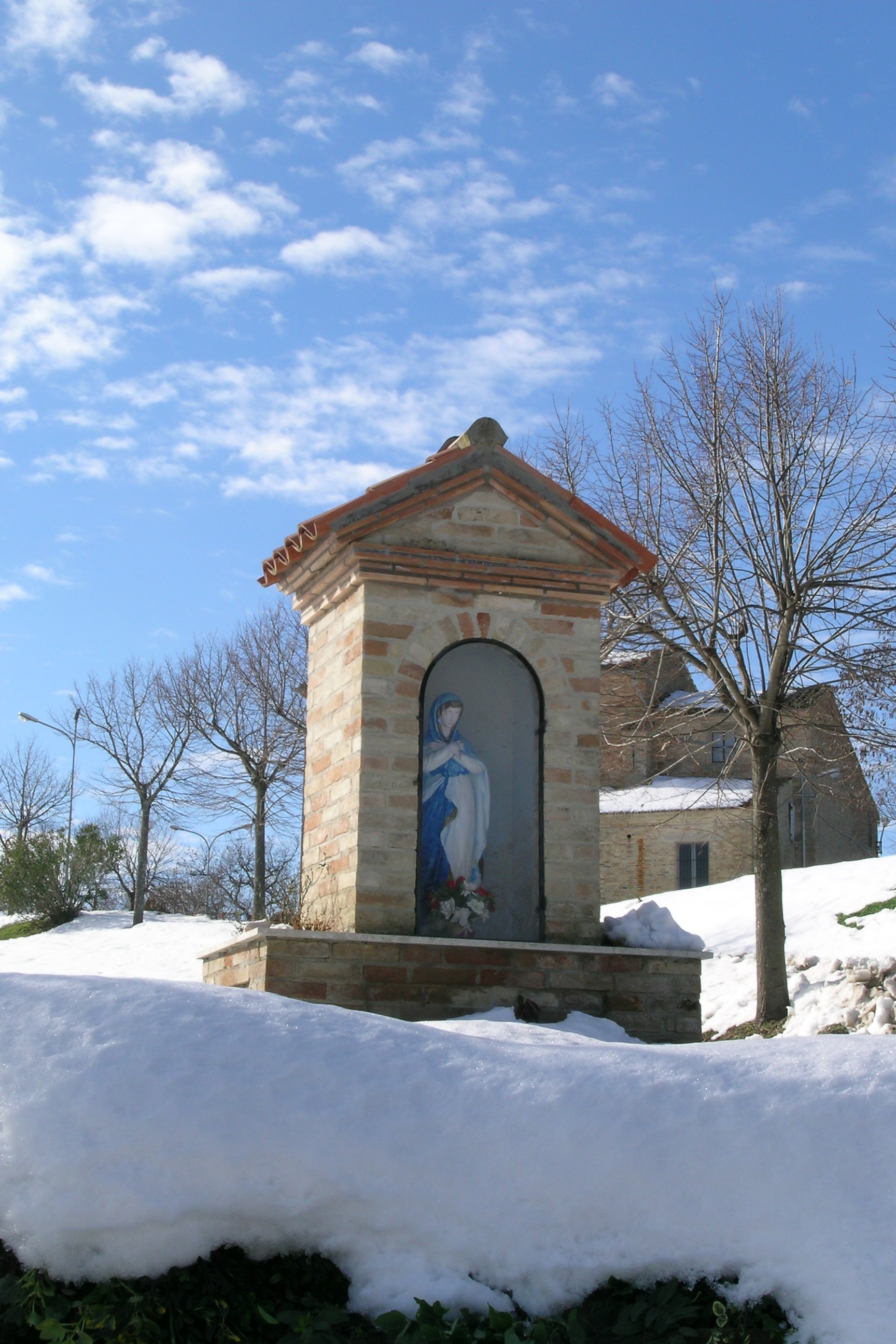Edicola votiva (edicola) - Monte San Pietrangeli (AP) 