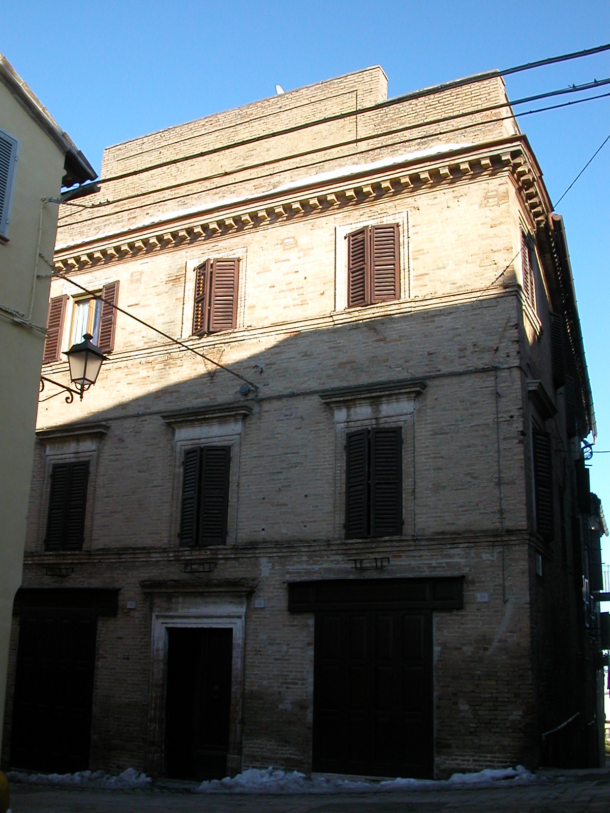 Palazzo in C.so Mazzini, 52 (palazzo, signorile) - Ostra (AN) 