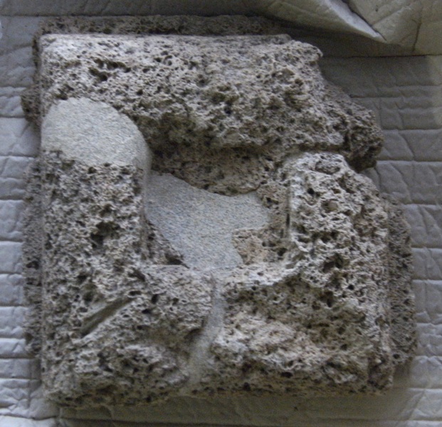 cippo/ cippo votivo - etrusco padano (sec. V - IV a.C)