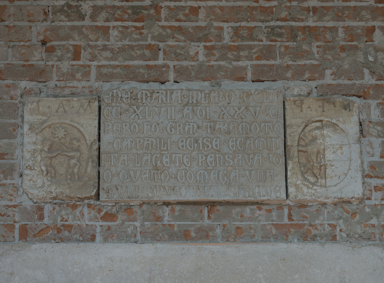 stemma gentilizio con putti e stella (rilievo, opera isolata) - ambito veneziano (secc. XVI-XVII)