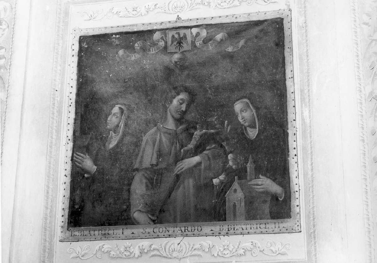 beati estensi Beatrice, Contardo e Beatrice (dipinto) - ambito modenese (seconda metà sec. XVIII)