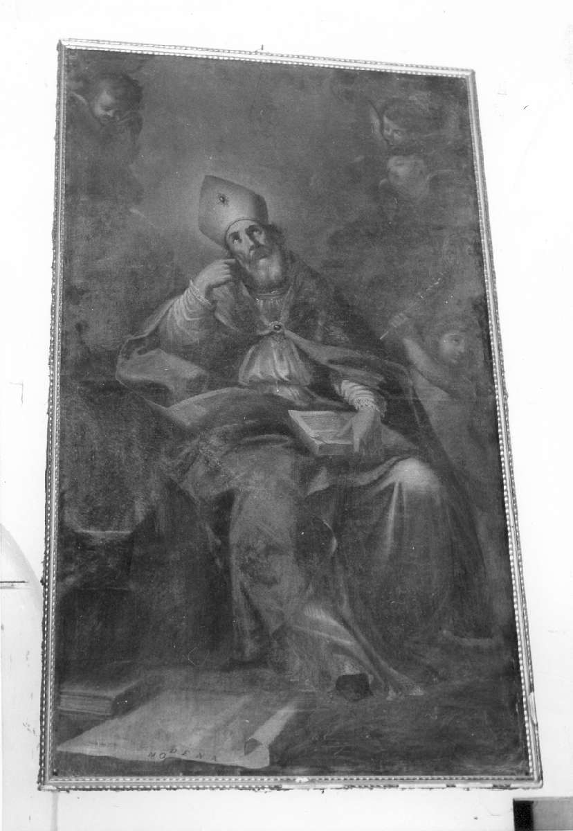 San Geminiano Vescovo (dipinto) di Artioli Giuseppe (prima metà sec. XVIII)