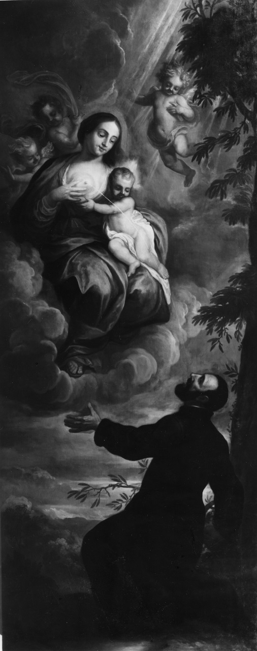 Lactatio Virginis di San Gaetano da Thiene (dipinto, opera isolata) di Denys Jacob (sec. XVII)