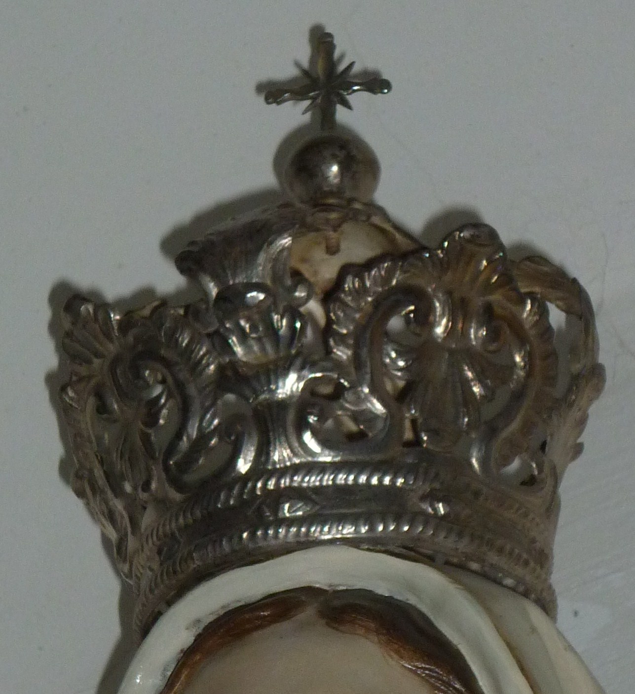 corona da statua - bottega sarda (ultimo quarto XVIII)