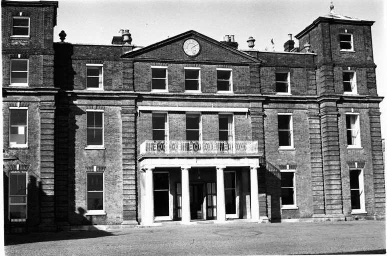 Norfolk - Langley park - veduta (negativo) di Soane, John, anonimo (seconda meta' XX)