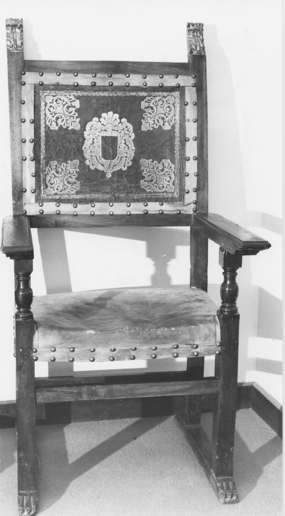 seggiolone - ambito Italia centrale (sec. XVII)