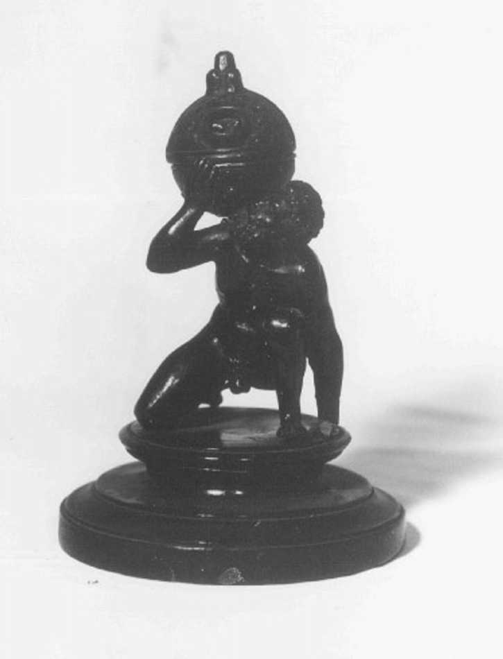 Atlante (statuetta) - ambito padovano (sec. XVII)